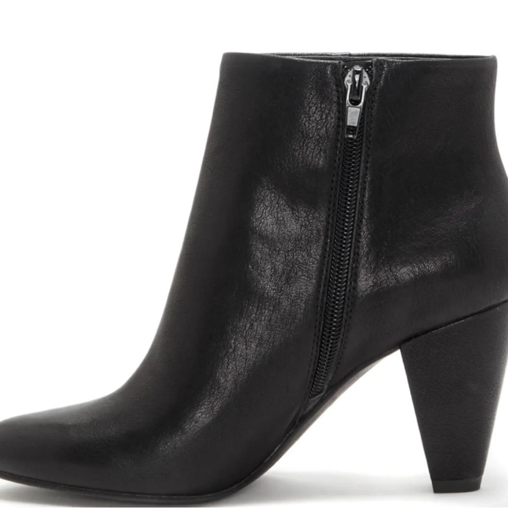 Lucky Brand LK-Sairio Ankle Booties 6.5 black leather - Picture 3 of 7